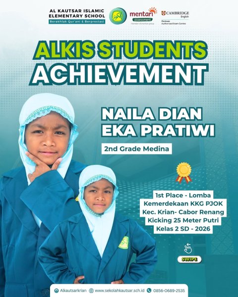 Juara 1 Renang Putri