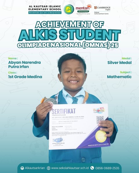 Gold Medal Mathematic OMNAS 15