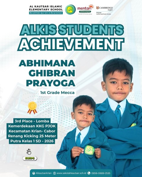 Juara 3 Renang Putra