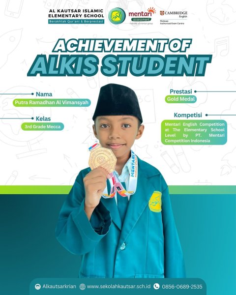 Gold Medal Mentari English Competition 2025
