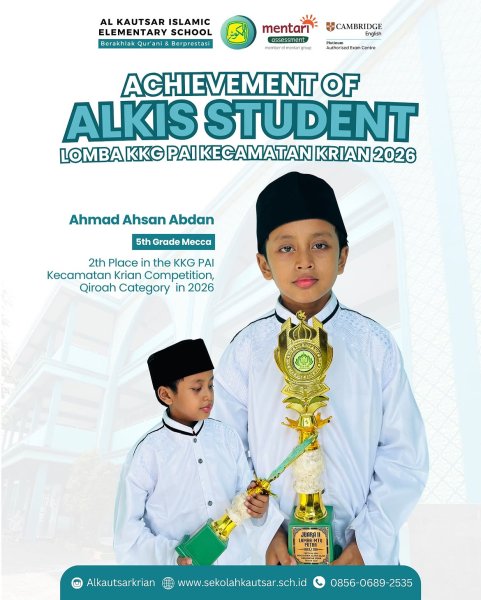 Juara 2 MTQ Putra