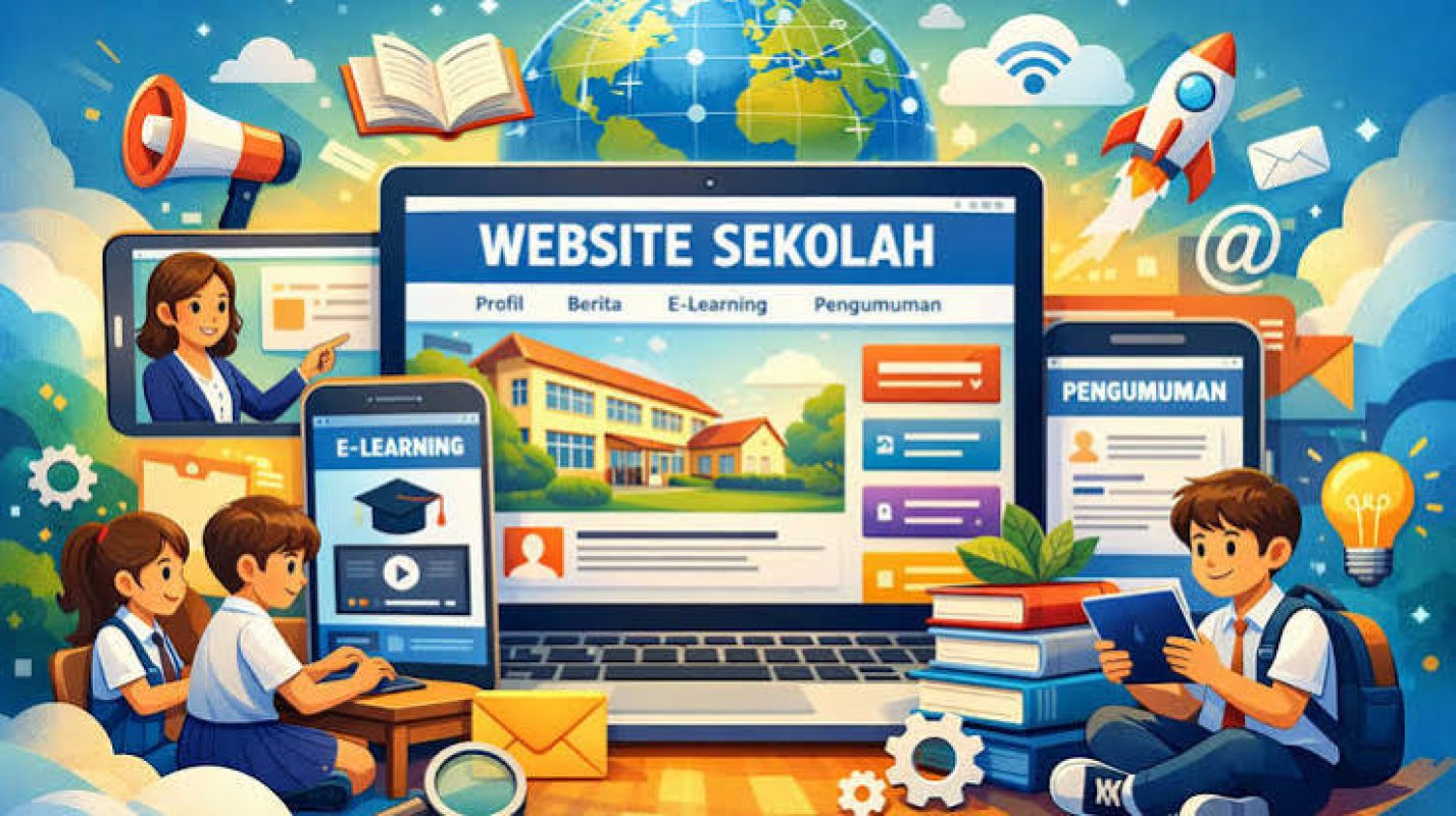 Pelatihan website sekolah